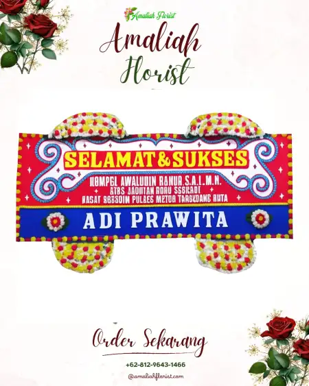 Papan Bunga Ucapan Selamat Cibalung